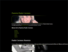 Tablet Screenshot of paulacoronas.com